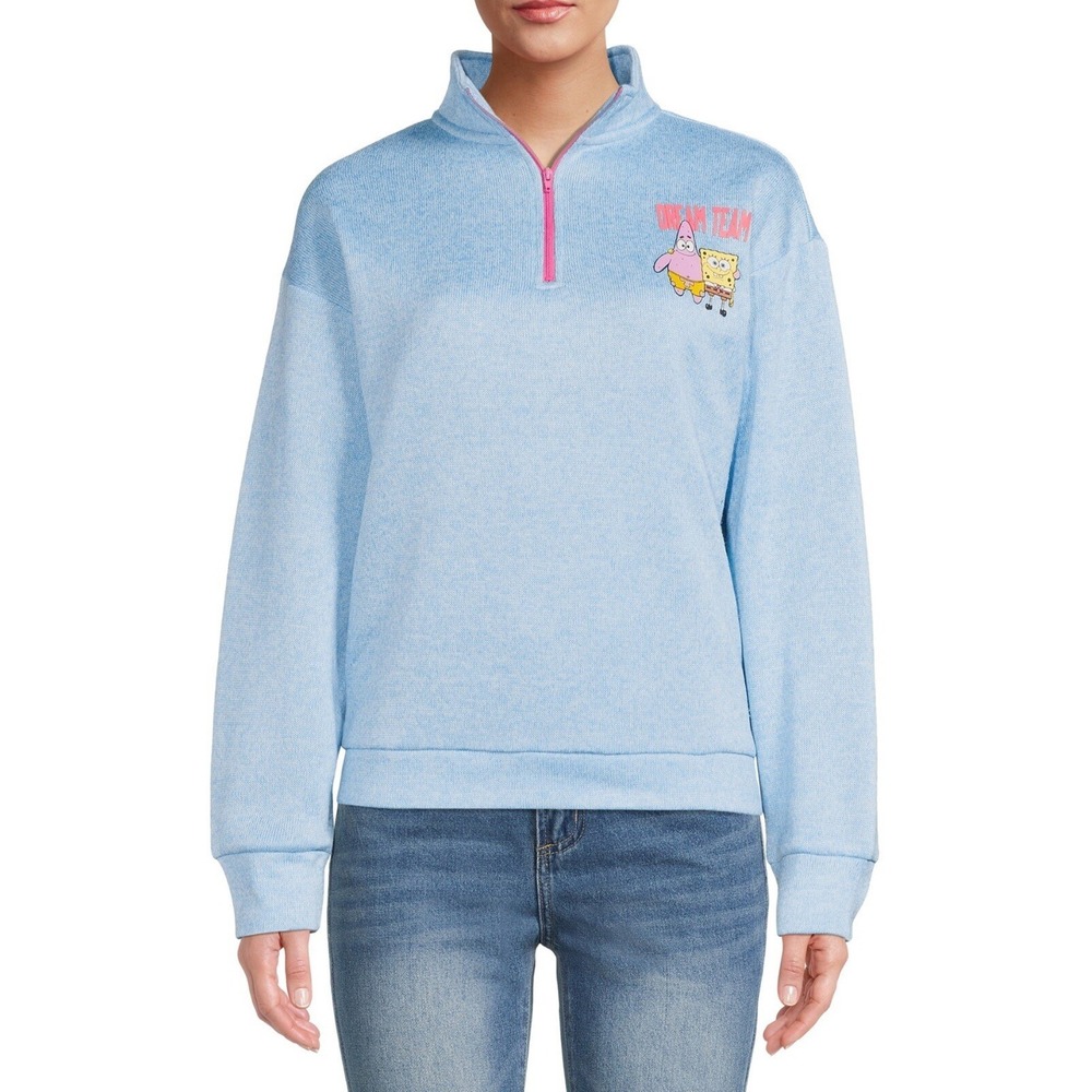 Spongebob Squarepants‎ Dream Team Sweater Blue Large